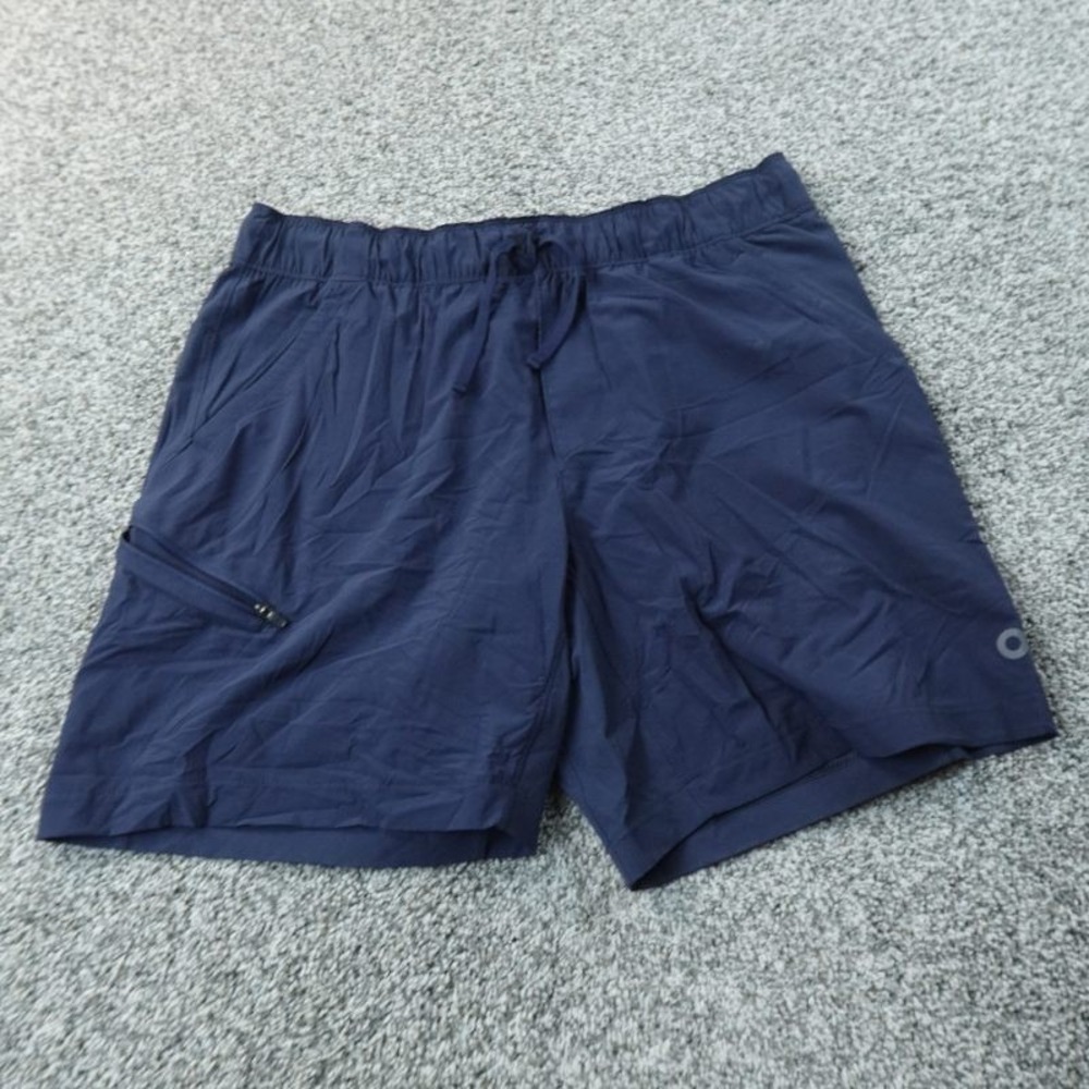 Outdoor Research Shorts Mens L Blue Astro Performance Outdoor Hiking Stretch